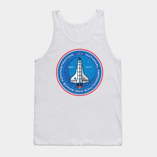 NASA Space Shuttle Clock Tank Top